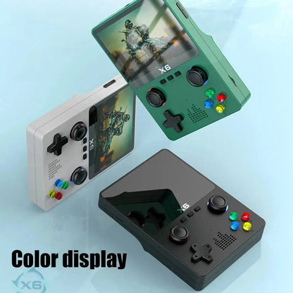 CONSOLA PORTÁTIL VIDEOJUEGOS RETRO x6