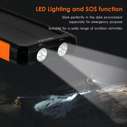 POWER BANK CON CARGA SOLAR