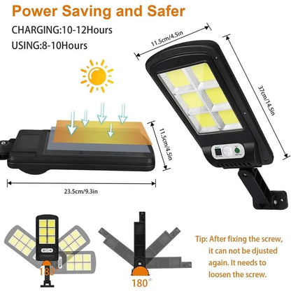 Foco Solar LumiGuard™💡🔋