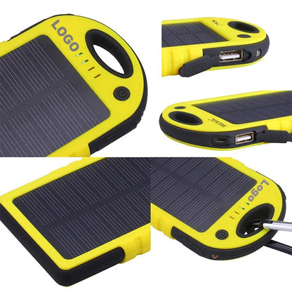 Llavero Power Bank con carga solar
