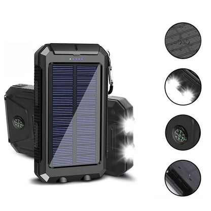 POWER BANK CON CARGA SOLAR