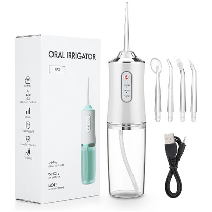 Irrigador Dental Limpieza Oral Recargable