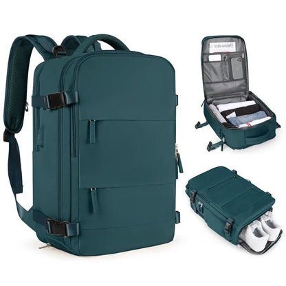 Travelers Backpack™ - Mochila Viajera con Múltiples Compartimientos - La Mochila Ideal para Viajeros